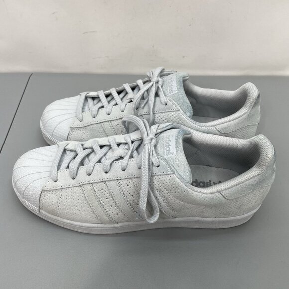 Adidas Superstar RT Sneakers Shoes Athletic Casual Halo Blue Suede Mens 10 - Picture 7 of 14